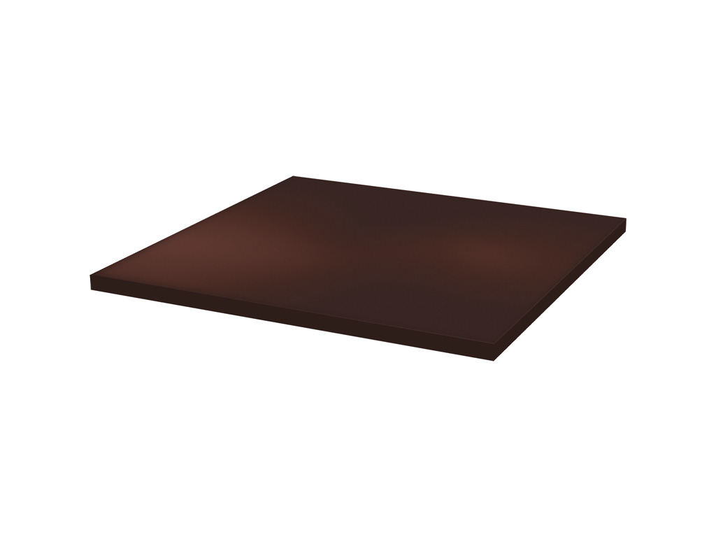 Клинкерная напольная плитка Paradyz Cloud, Brown гладкая, 300*300*8,5 мм