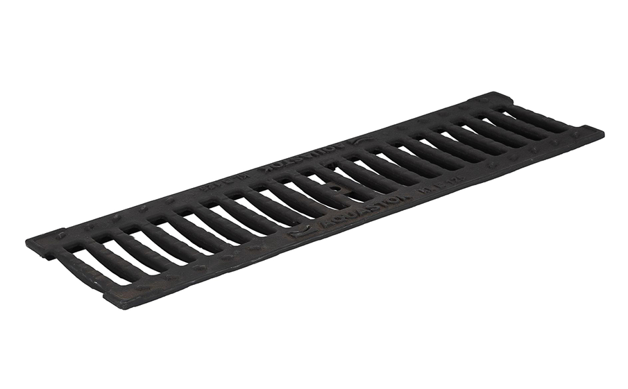 Решетка водоприемная чугунная щелевая AQUASTOK Norma DN100 класс B125