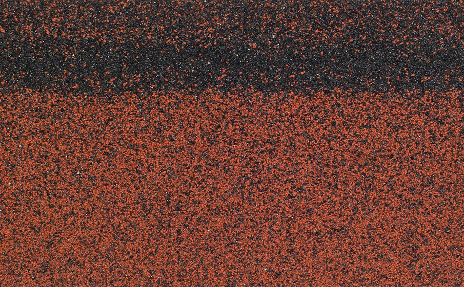 Коньково-карнизная черепица SHINGLAS микс красный