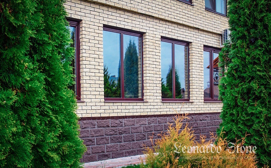 Облицовочный камень Leonardo Stone Бретань 400*200*25 мм 0,6 м2/уп 709