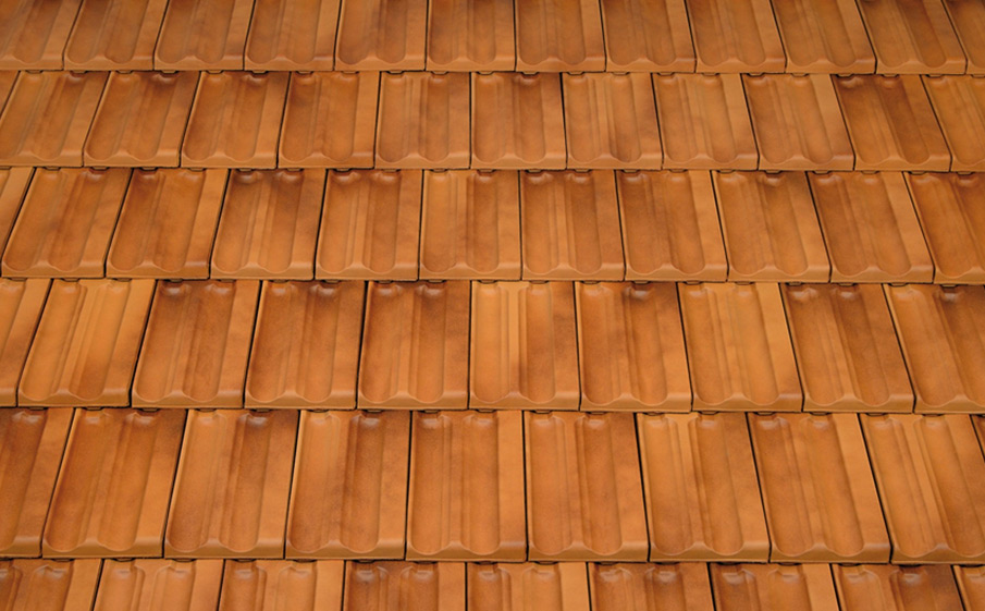 Керамическая черепица рядовая TONDACH Fidelio sandantique engobe