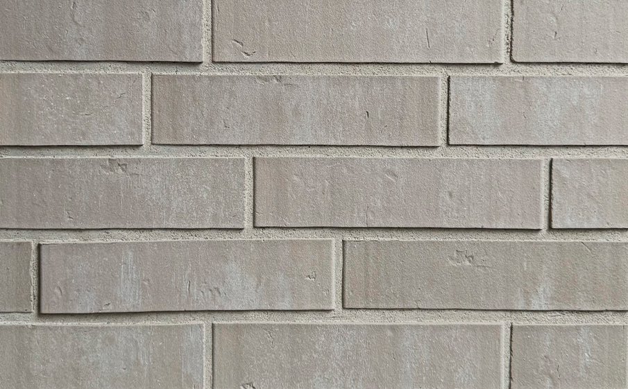 Кирпич клинкерный Богандинский КЗ Монблан 01/2 серый, 250*85*65 мм