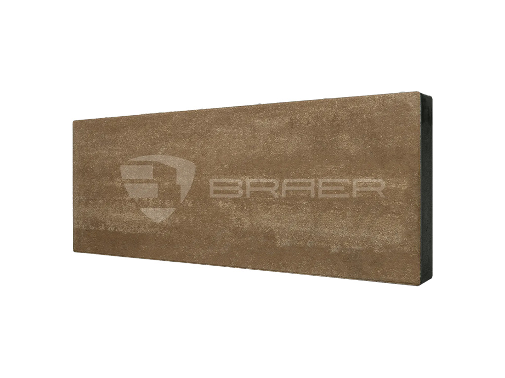 Плитка тротуарная BRAER Сити Color Mix Миндаль, 900*400*80 мм