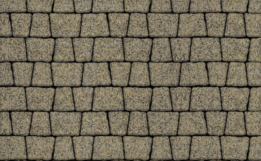 Плитка тротуарная Антик Б.3.А.6 гранит+ желтый с черным, комплект 5 шт, толщина 60 мм