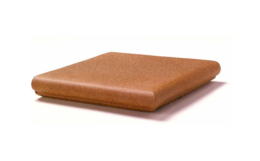 Клинкерная угловая ступень-флорентинер Gres Aragon Naturales Classic Mali 330*330*18(53) мм