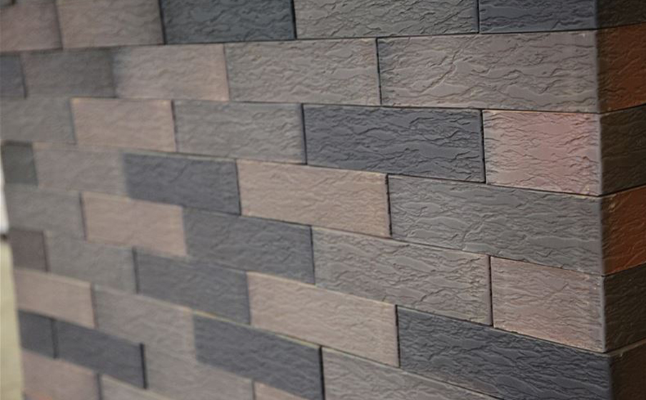 Кирпич облицовочный Вышневолоцкая керамика Графит лава, 250*120*65 мм