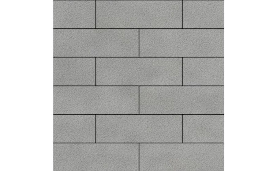 Плитка тротуарная SteinRus Гранада Б.7.П.8, Native, серый, 600*200*80 мм