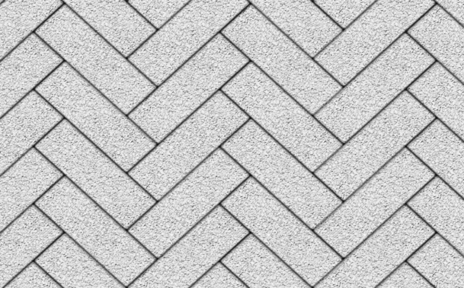 Плитка тротуарная Прямоугольник Б.8.П.8 гранит белый, 360*80*80 мм