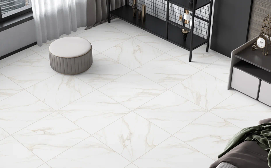 Керамогранит Eternal matt Carrara Pearl, 600*600*9 мм
