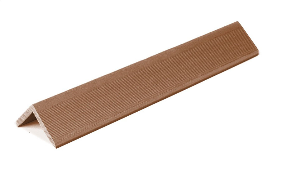 Уголок Grand Line ДПК внешний 50*50 мм Какао, 3 м