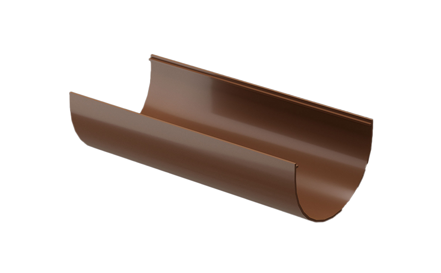 Желоб водосточный Docke PREMIUM, каштан