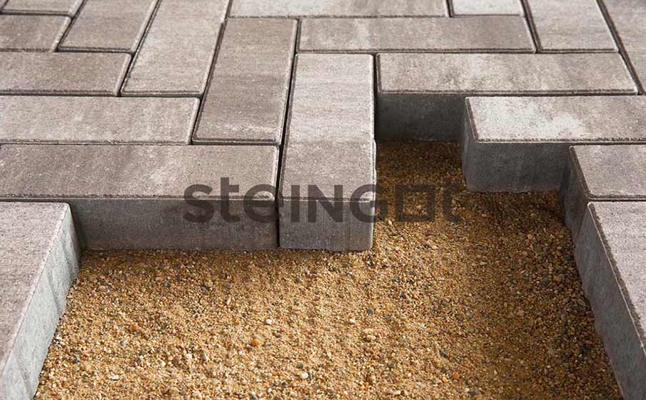 Плитка тротуарная Steingot Color Mix, Паркет, Клифф, 240*80*60 мм