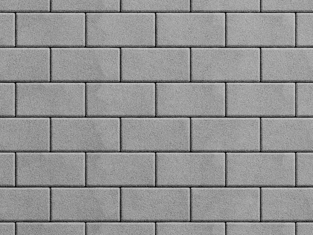 Плитка тротуарная Прямоугольник Б.2.П.6 гранит белый, 200*100*60 мм