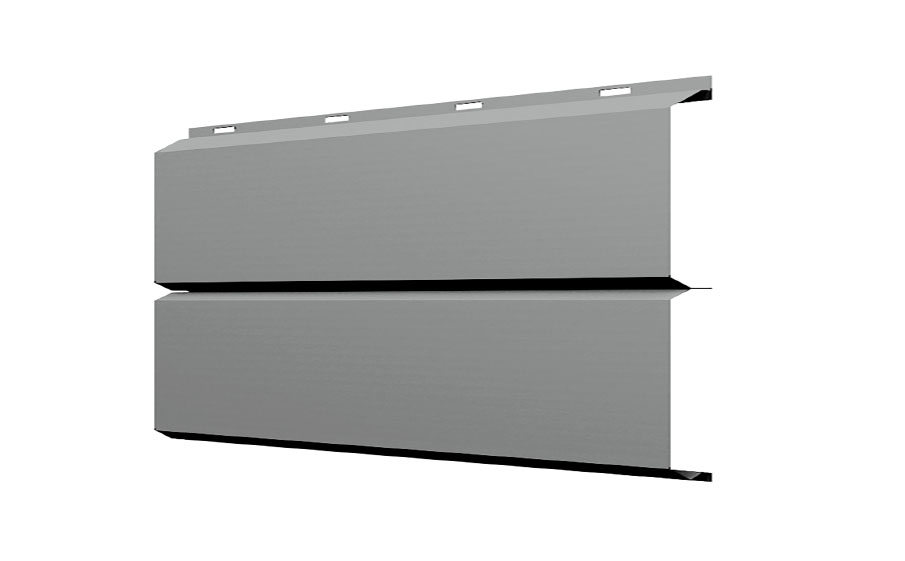 Софит Grand Line ЭкоБрус без перфорации 0,345, 0,5 Satin с пленкой RAL 9006