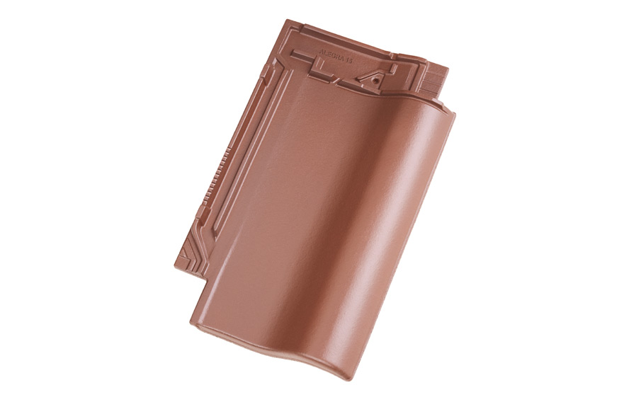 Керамическая черепица рядовая Koramic Alegra 15 Old red