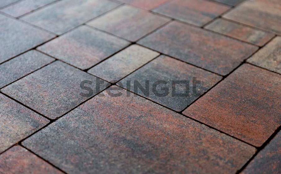 Плитка тротуарная Steingot Color Mix Бавария, Штайн Ферро, толщина 60 мм
