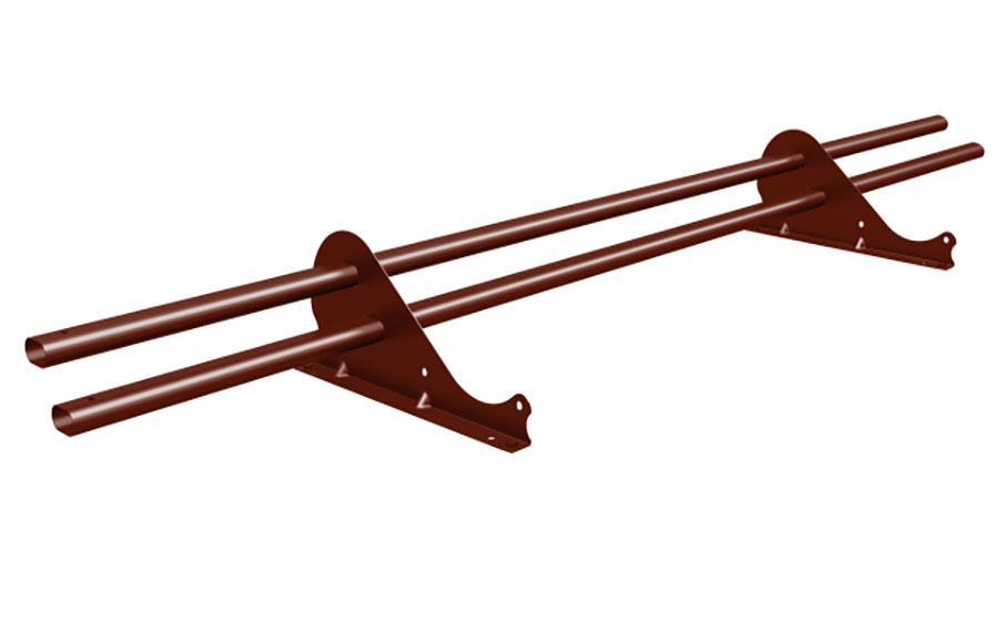 Снегозадержатель Grand Line Snow Kit трубчатый RAL 3005, 1 м