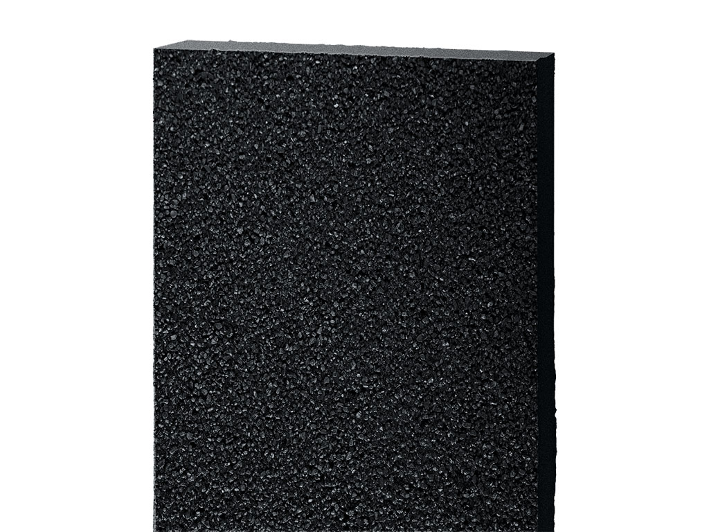 Фиброцементная панель БЕТЭКО Стоун RAL 9011 (графитовый черный), 1500*1200*8 мм