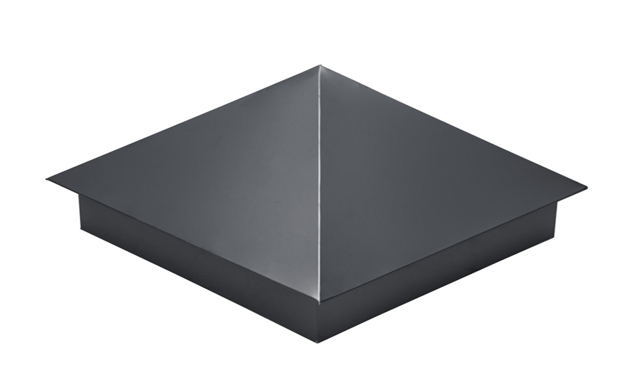 Колпак на столб Grand Line, 0,5 GreenCoat Pural BT Matt, RR 23, 390*390 мм
