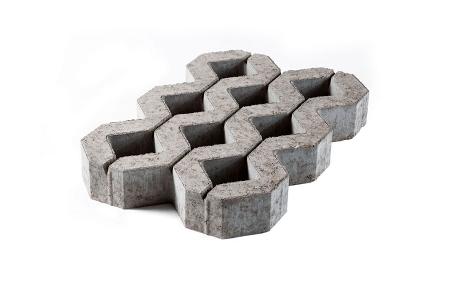 Газонная решетка ВЫБОР Турфстоун Стандарт РГ серая