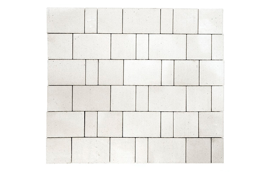 Плитка тротуарная BRAER Старый город Ландхаус белый, 80/160/240*160*80 мм