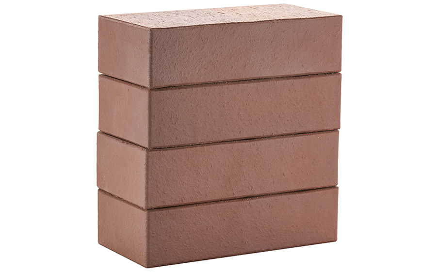 Кирпич облицовочный полнотелый ЛСР, коричневый, гладкий, 250*120*65 мм