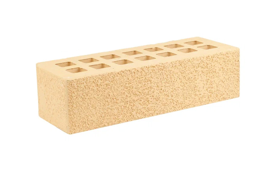 Кирпич облицовочный Железногорский КЗ соломенный пена 250*85*65 мм