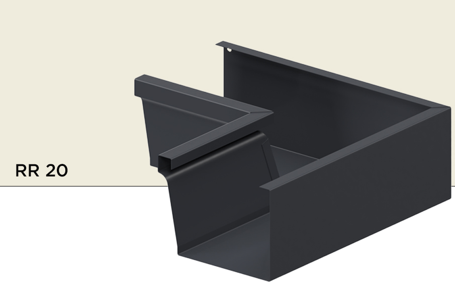 Внутренний угол Orima RR 20 для системы D 110/85*85 мм