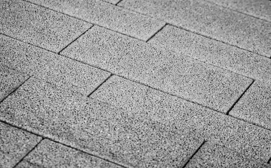 Плитка тротуарная Паркет Б.9.Псм.8 гранит серый, комплект 4 шт, толщина 80 мм