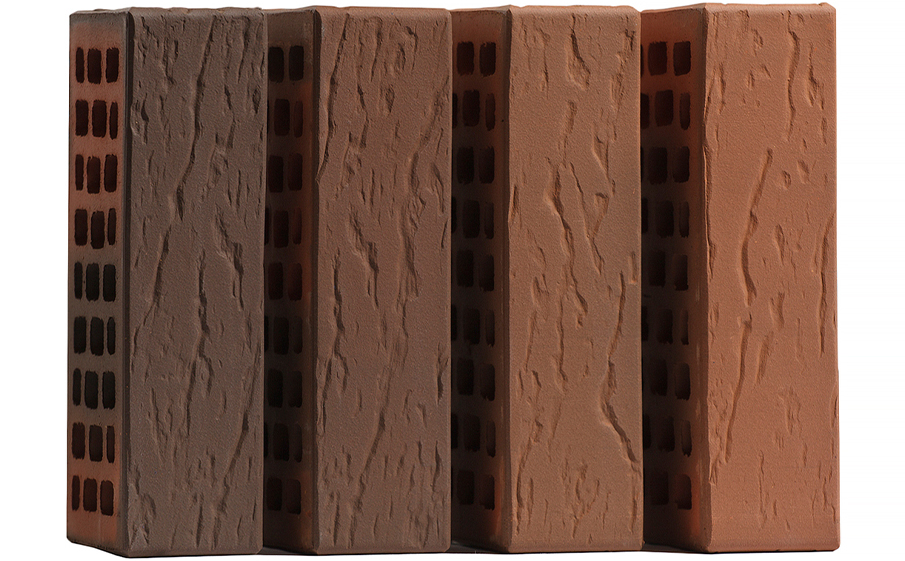 Кирпич облицовочный VOLGABRICK №70 флэш рустированный 250*120*65 мм