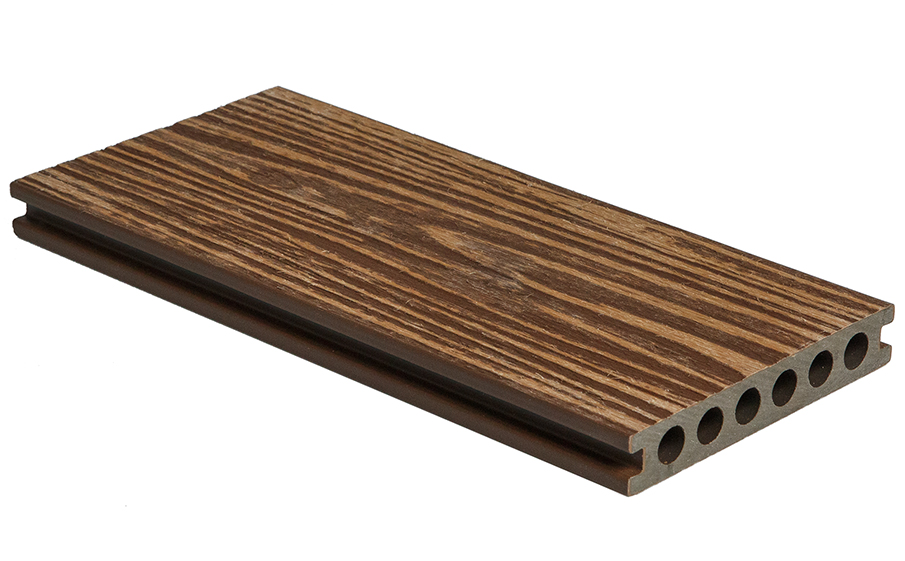 Террасная доска CM (CM Decking) Зебрано (Zebrano) Коричневый, 3000*138*23 мм
