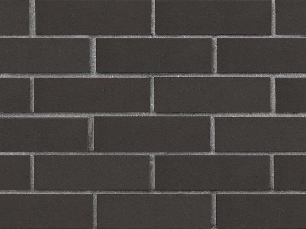 Кирпич облицовочный полнотелый ЛСР, графитовый, гладкий, с тех.пустотами 13%, 250*120*65 мм