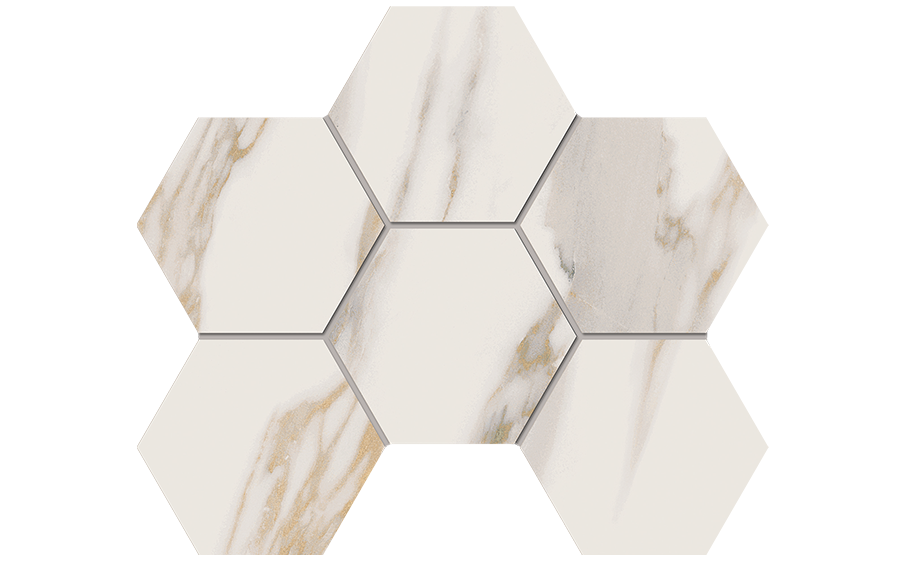 Мозаика Estima Hexagon Miramare RM01, 285*250*10 мм