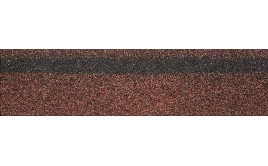 Коньково-карнизная черепица SHINGLAS Рубин