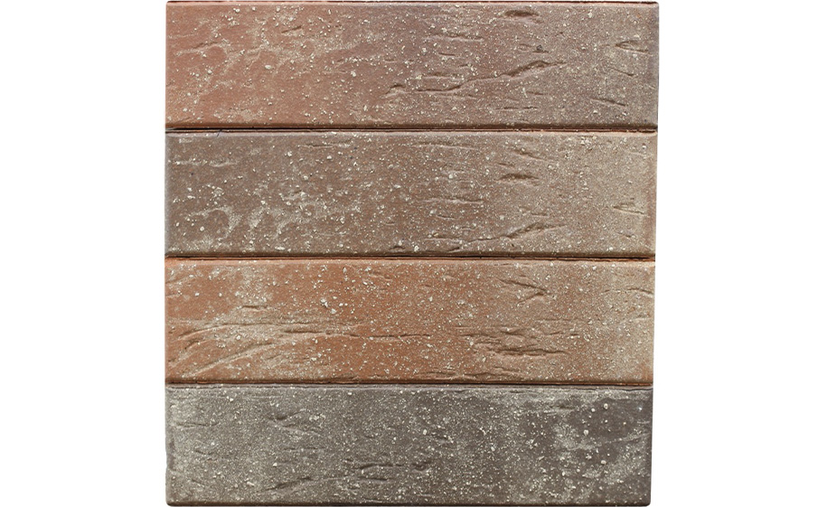 Кирпич облицовочный ЛСР красный флэш с пепельной посыпкой рустик 250*120*65 мм