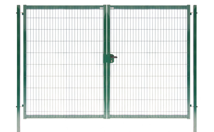 Ворота Grand Line Medium New Lock, RAL 6005, 2030*6000 мм