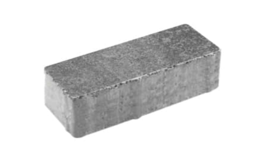 Плитка тротуарная Прямоугольник Б.6.П.8 искусственный камень шунгит, 600*200*80 мм