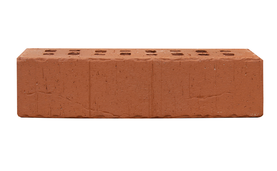 Кирпич клинкерный ЛСР Амстердам темно-красный винтаж, 250*85*65 мм