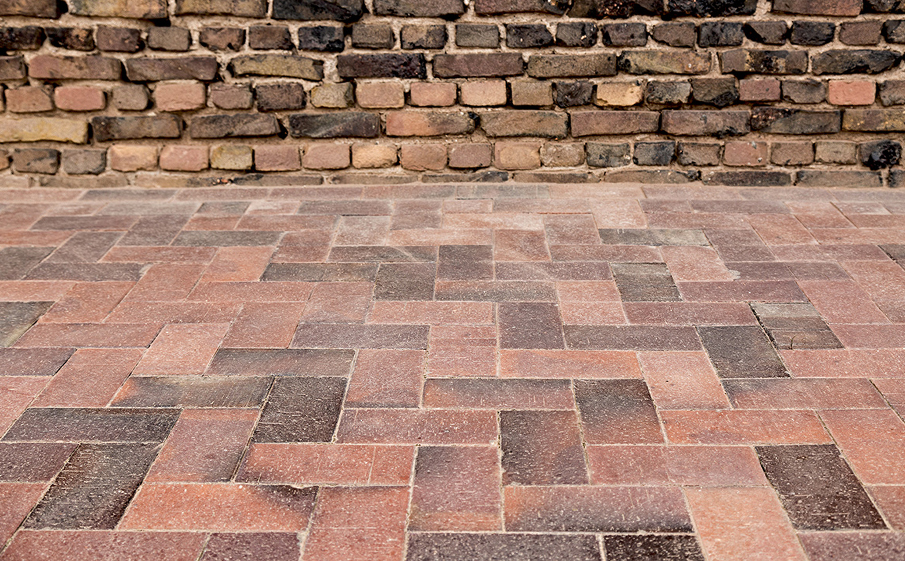 Клинкерная брусчатка Muhr №04S Rotbraun-bunt spezial, 200*100*52 мм