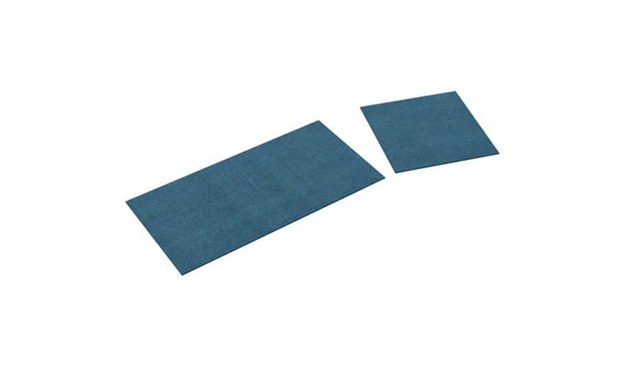 Коньково-карнизная черепица TEGOLA, синий микс