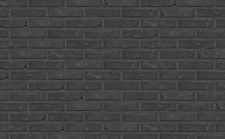 Кирпич облицовочный Terca Agora Grafietzwart, 210*65*50 мм