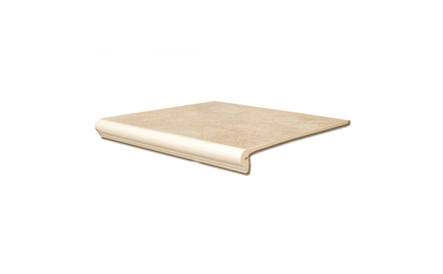 Клинкерная ступень флорентинер Interbau Nature Art Bambus beige, 360*320*9,5 мм