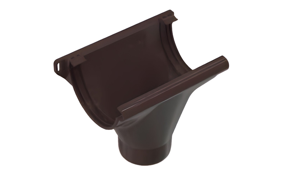 Воронка желоба BRAAS, 150/100 мм, ПВХ, коричневый