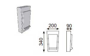 Декоративный элемент Lear KAB 7/20