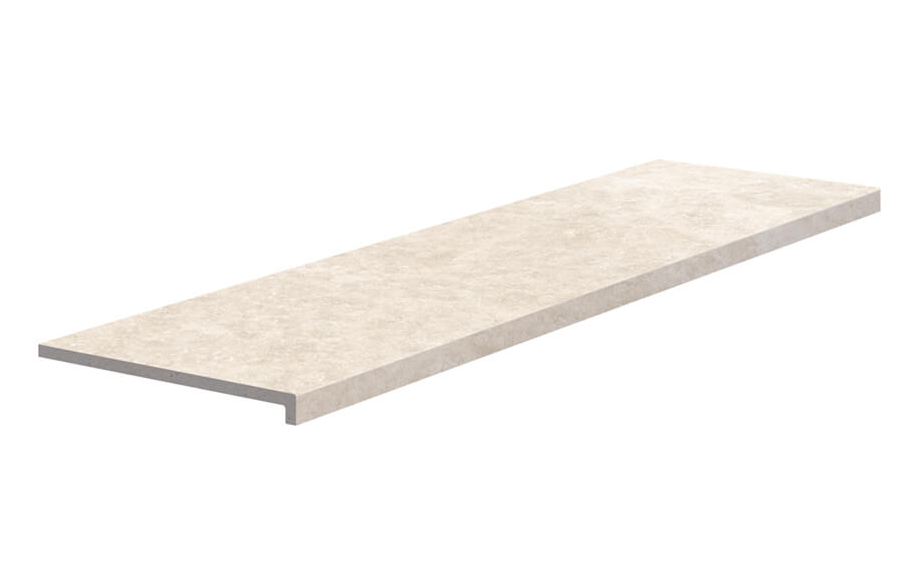 Ступень с прямым носиком EXAGRES Ardenas Marfil, 1200*330*30*12 мм