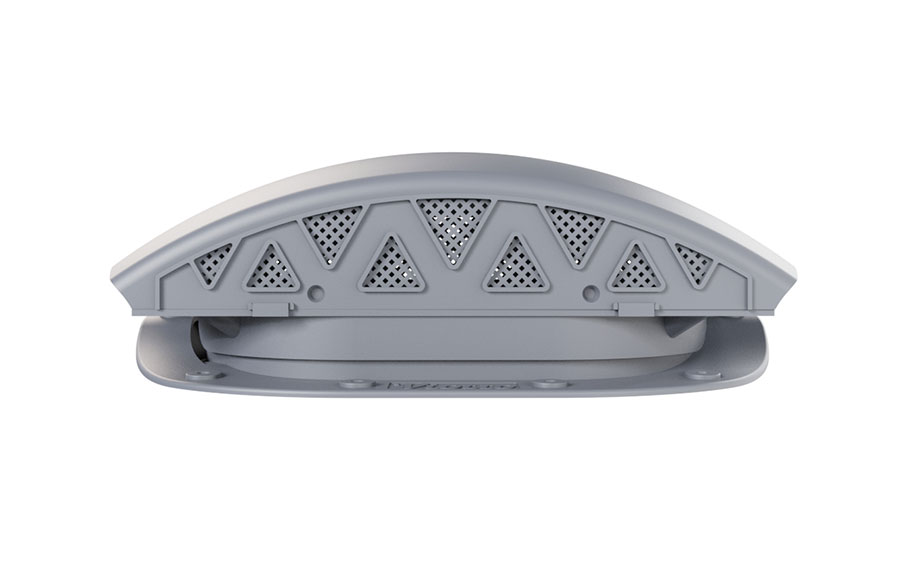 Вентилятор подкровельный Viotto для металлочерепицы Монтеррей, RAL 7024 графит