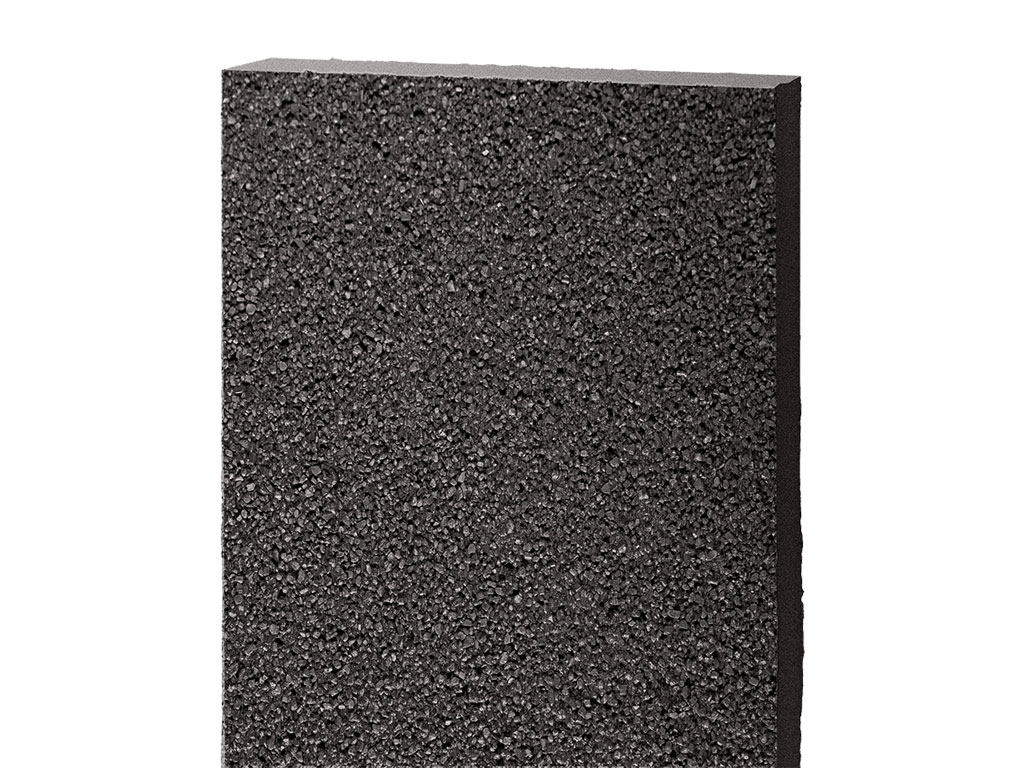 Фиброцементная панель БЕТЭКО Стоун RAL 8019 (серо-коричневый), 1570*1200*8 мм