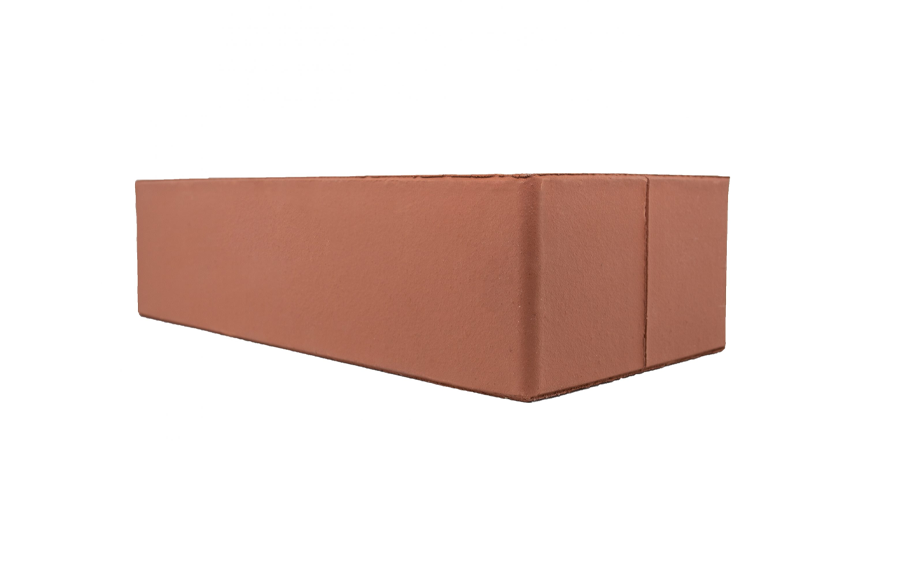 Кирпич облицовочный Губский КЗ с надрезом, гладкий, гранатовый, 250*120*65 мм