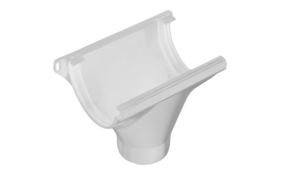 Воронка желоба BRAAS, 150/100 мм, ПВХ, белый