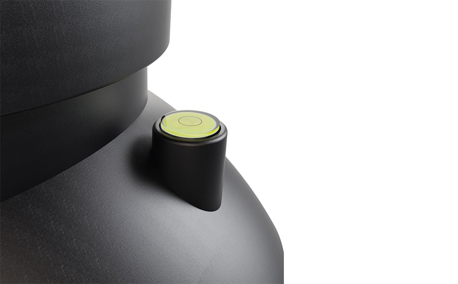 Выход вентиляции канализации Viotto для готовой мягкой и фальцевой кровли d=110 мм утепленный, RAL 9005 черный